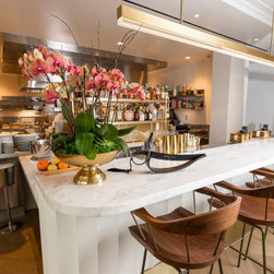 Knife Pleat - Kitchen Countertops