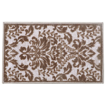 Nyla Collection 26" x 42" Rectangle in Taupe