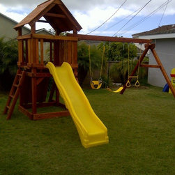 Custom Redwood Playsets - Baby And Kids