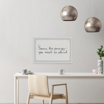 "Become the Energy VI" Framed Painting Print