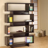 Benzara BM156243 Stupendous Wooden Bookcase With Open Shelves, Brown