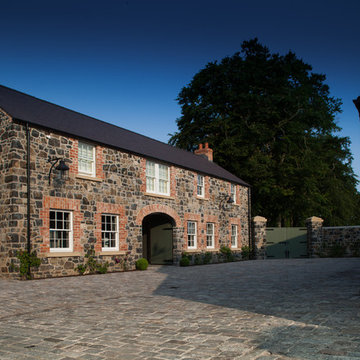 Restored Country Home Broken Up By a Series of Linked Volume