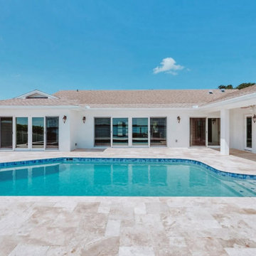 Modern Villa With Private Pool and Backyard Oasis