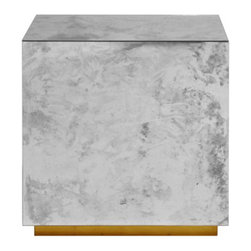 Worlds Away - Worlds Away Cubo Small Side Table - Side Tables And End Tables