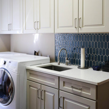 White Laundry Room