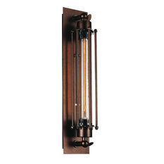 Kiera 1-Light Wall Sconce, Chocolate