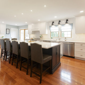 Transitional Family Kitchen