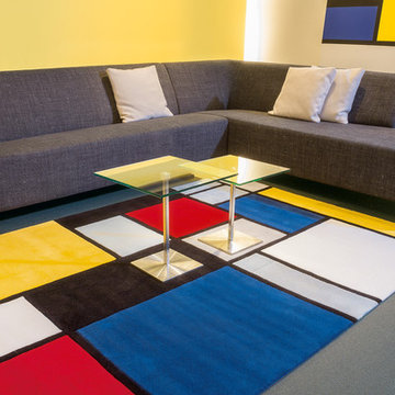 Coloured Cubes Rug