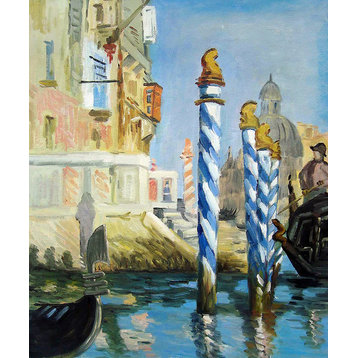 Manet, The Grand Canal, Venice, Unframed loose canvas