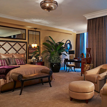 Master Bedroom, Model in Singer Island FL