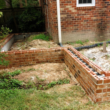 Foundation, Brick Skirt & 2 Sets of Steps