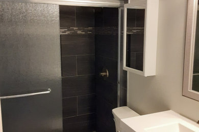 Example of a trendy home design design in Other