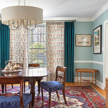 Traditional Living and Dining Rooms