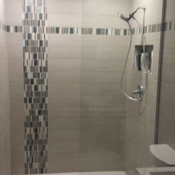 1978 Split foyer combined bathroom reno FINISHED!!