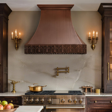 Custom Copper Kitchen Hood