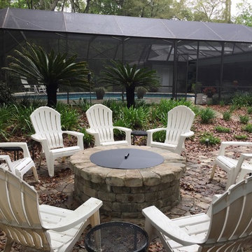 Round Fire Pit Cover