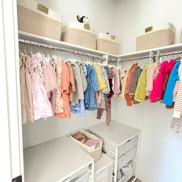 Children's Closet Organization