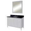 Turner 48" Vanity Base With 4 Doors and Bottom Drawer