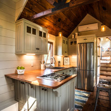 cabin kitchen or tiny home