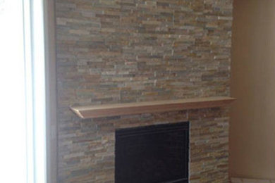 Elegant living room photo in Miami