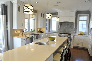Inspiration for a transitional kitchen remodel in Other