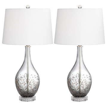 Pacific Coast Sparrow Table Lamps (Set of 3) 32F04 - Smoke Grey