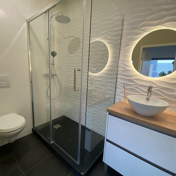 Salle de bain et cuisine