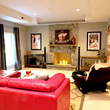 Movie Themed Basement