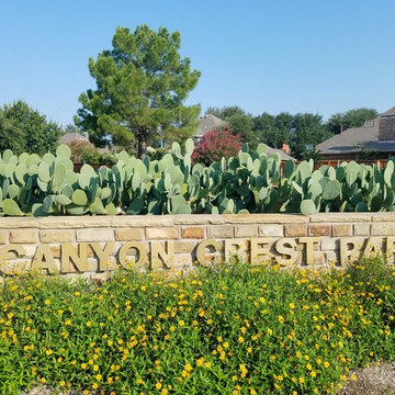 HOA Parks for Pollinators - Canyon Crest Park in Valley Ranch