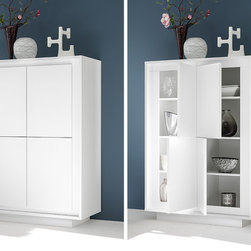Modern Italian Highboard SKY by LC Mobili - $755.00 - Buffets And Sideboards