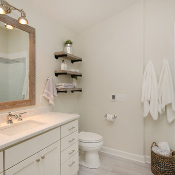 Classic White Bathroom Remodel