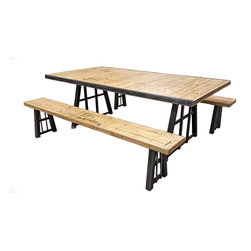 Maple Boxcar Table - Products