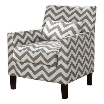 THE 15 BEST Chevron Armchairs and Accent Chairs for 2023 | Houzz
