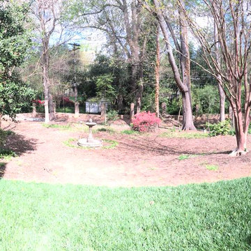 Old World European Craftsman Residence with Woodland Stream Makeover