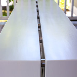 Modern split bench - Indoor Benches