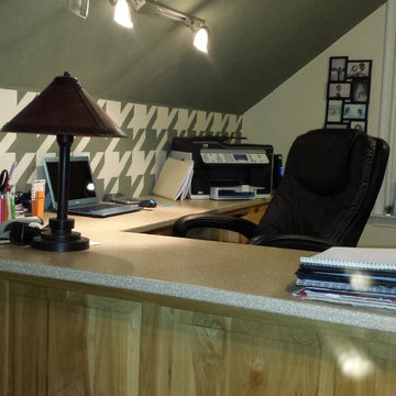 Kitchen / Half Bath / Office