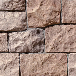 Coronado English Rubble Stone - Color: Newport Sandstone - Faux Stone - Products
