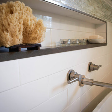 A Shaker Home's Transitional Master Bath