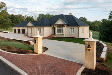 Example of an exterior home design in Other