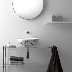 Sicilia washbasin with Ali&acute;s pattern by Bathco by David Delf&iacute;n - Bathroom Sinks