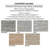 COOPER ISLAND Rugs In/Out Door Carpet, Ash SQ 9x9'