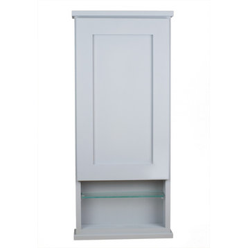 42" Orpheus  On the wall Cabinet with 12" open shelf 5.5" deep
