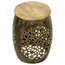 Peetal Drum Side Table