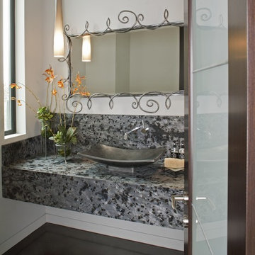 Kirkland Passive Solar: Powder Room