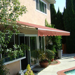 Brea Retractable Fabric Awning - Outdoor Products