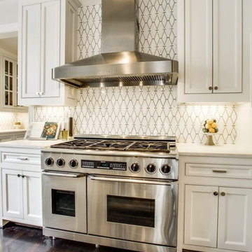 New Classic Kitchen with Custom Rialto Backsplash