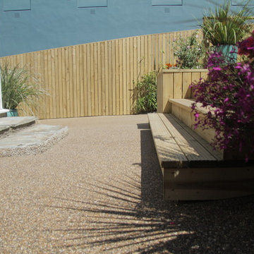 luxury Resin bound patio area, Newquay