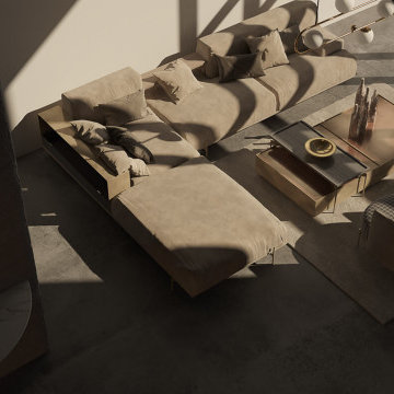 Manhattan, NY | A Building Lobby, Contemporary Minimalism