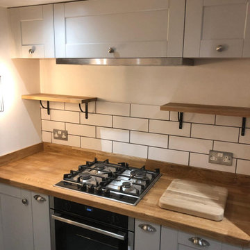 Small, Victorian terrace kitchen