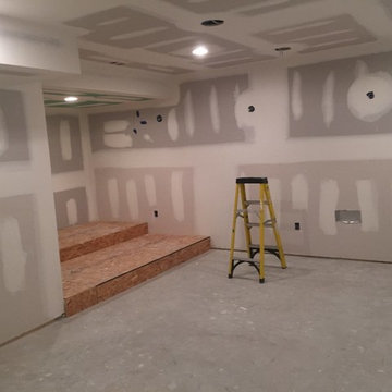 We do large and small drywall jobs